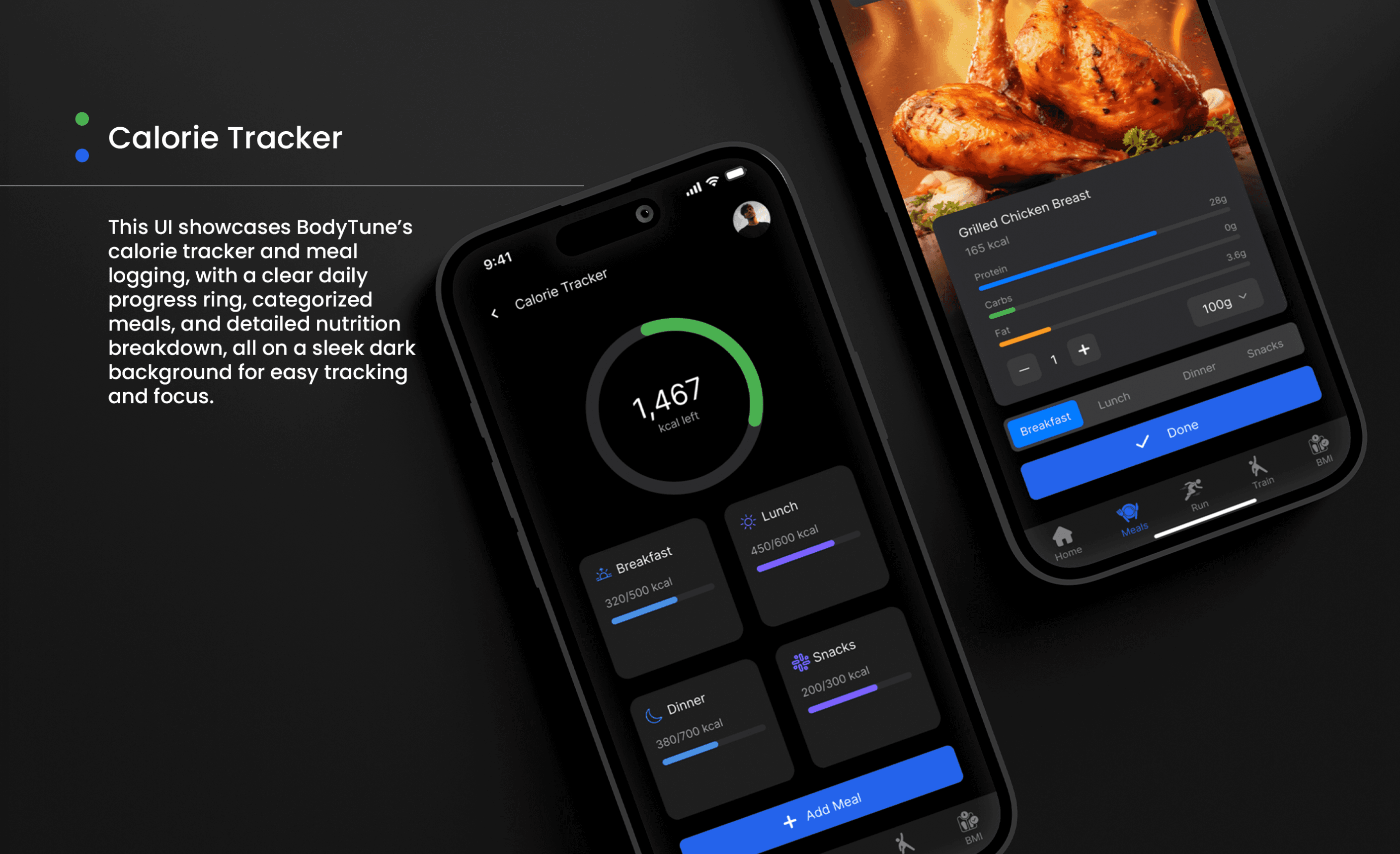 Bodytune UI detail 4